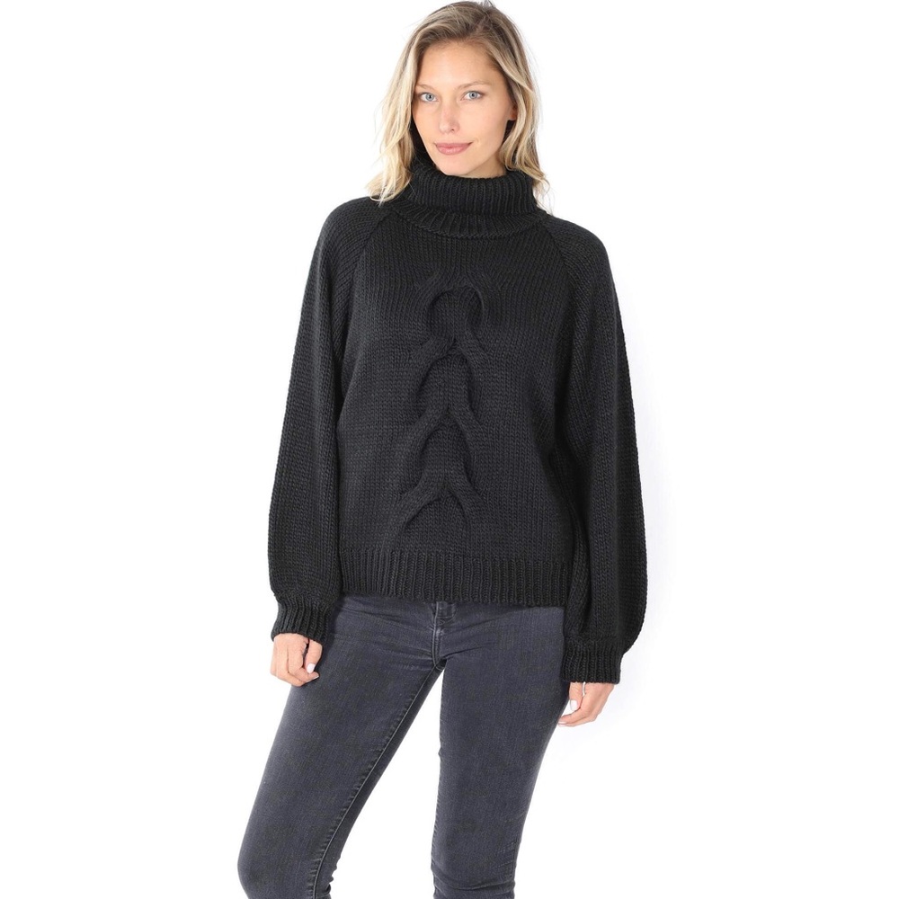 Take Knit or Leave It Turtle Neck Sweater